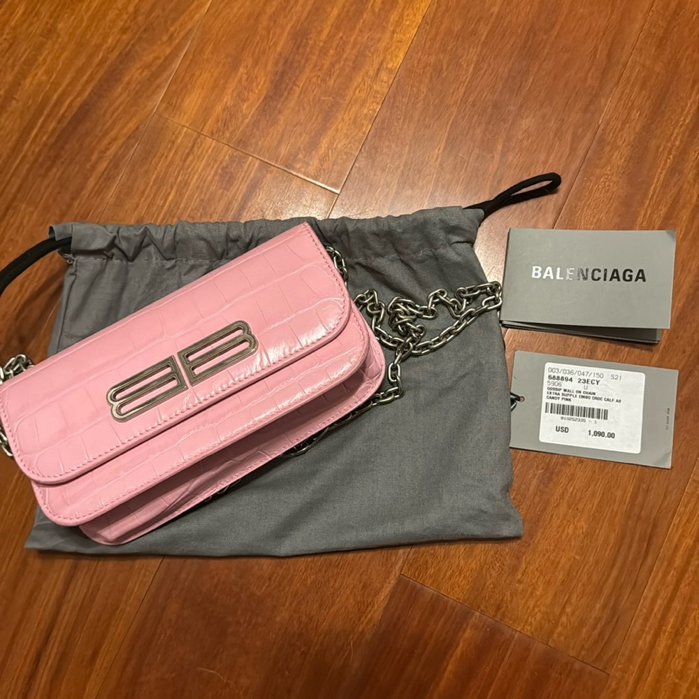 Balenciaga XS Gossip wallet crossbody bag